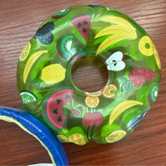 Disney World Summer Fun Inflated Swim Tube Mickey Ears Headband EUC - Picture 4 of 10